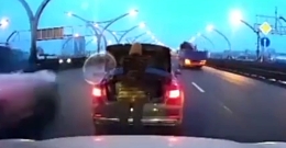 A miracle that a woman survived