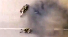 UA drone dropping grenades on the occupiers