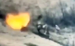 A precise hit eliminates a group of Russians