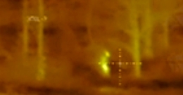 Sniper of Ukrainian forces working on enemy personnel