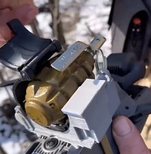 Drones of the 10th OGSBR are working on the positions of RU troops