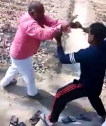 Argument, assault and shooting in India