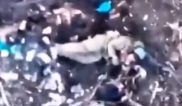 108th shows grenade drops on Russian troops