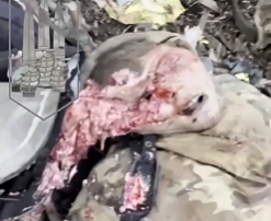 Dead Wagner troops after UA troops took their position