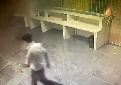 40 migrants burnt to death in a detention center