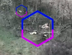 RU Artillery hitting Ukrainian infantry