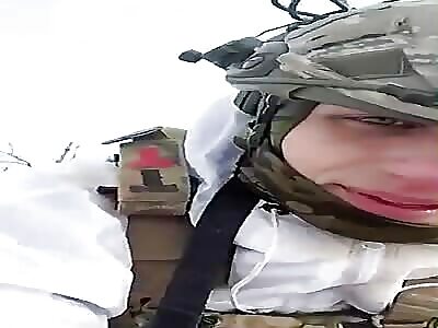 UA soldier with RU KIA