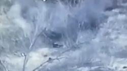 Russian position comes under Ukrainian shelling