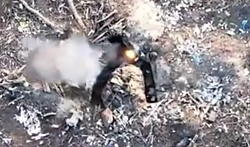 F1 grenade dropped on ORCs in dugout