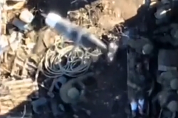 UA drone operator slightly softened the smoke break of the ORCs