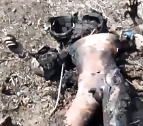 Ukrainian vehicle was blown up on the Zaporozhye front