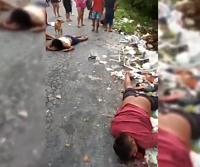 A drunk driver killed four people (afermath)