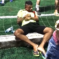 DAMN: Dude Executed on a Soccer Field