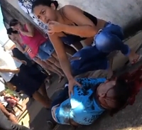 Rio Petro, a man was shot in front of his house