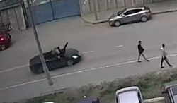 Fatal collision of a car with a pedestrian in Astrakhan