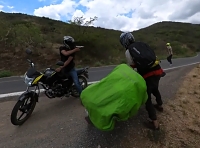 Robbery attempt in Mexico