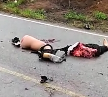 One dead, one injured in a collision between two motorcycles