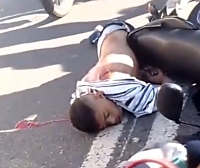 A motorcyclist was shot dead in the Teresine region of Brazil