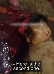 Intoxicated Russian Soldier Murders his Own Comrade