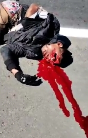 A motorcyclist died after a collision with a truck