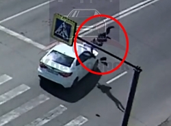 Fatal pedestrian accident in Krasnoyarsk