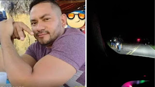 A motorcyclist died after a collision with a bus