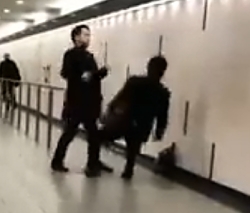 Japanese Salaryman knocks out another Salaryman