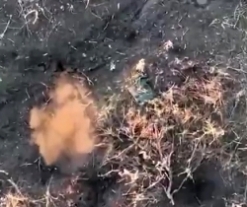 Sparta Battalion drone engages UAF soldiers in the Avdiivka direction