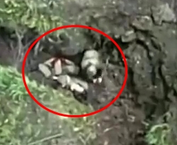 UA 56th Brigade hits RU soldiers near Orixovo-Vasilivka