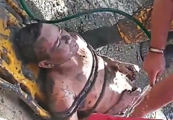 Finding a possibly drowned man