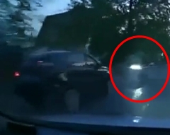 In Alapaevsk (Russia), a motorcyclist is killed