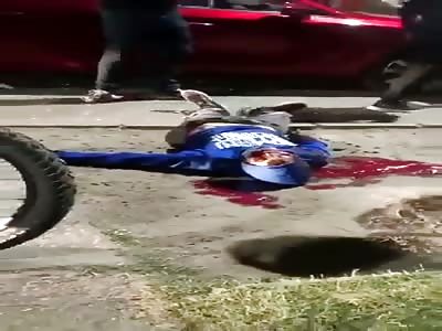 carjacker floating in his brain fluids (hs by cops)