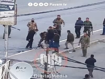 Police caught kurdish student