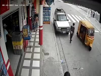 Fat kid survives car impact 