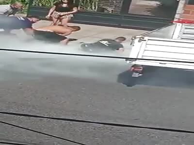 Pitbull attack man in Hurlingham.