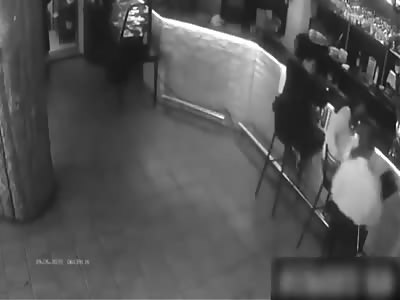 Guy getting beat up after molesting a woman 