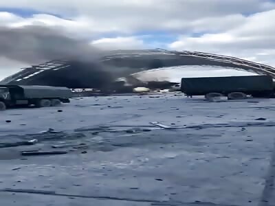 Irpin Is Burning In Flames.