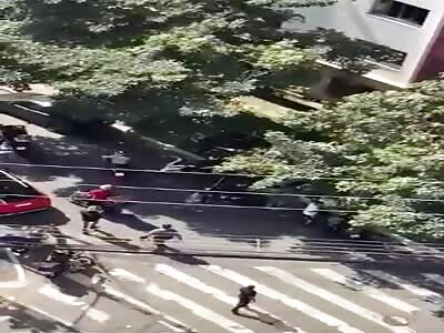 Bad Day To Rob In Brazil