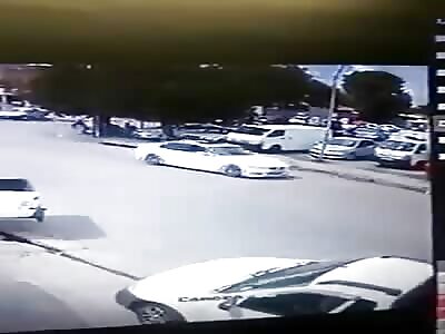 the stupidest way i've ever seen someone pretend to be run over