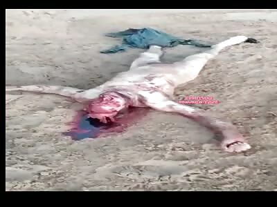  Body found in a sand tank