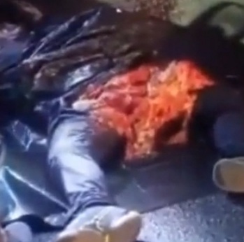 Man On Motorcycle Hit By Truck