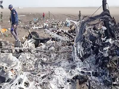 Azov Helicopter Shot Down