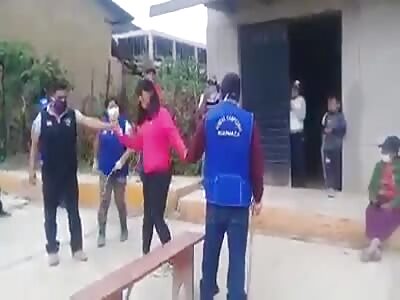 Man and woman gets a spanking