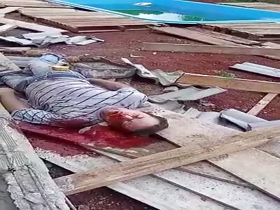 Mason victim of terrible accident