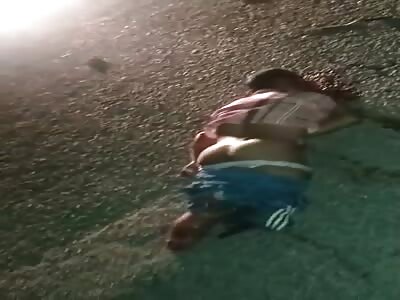 Man collides head-on with truck