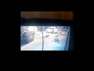 The militiaman was cruelly shot dead