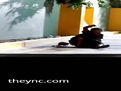 Thief cruelly punished  