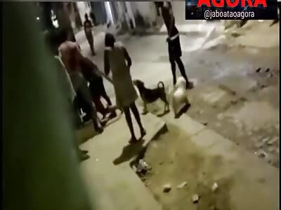 Man killed in neighbors fight.