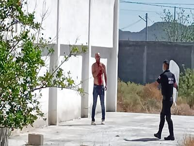 Psychopath kills his own mother and tries to kill himself