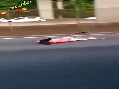 Man was torn apart his body